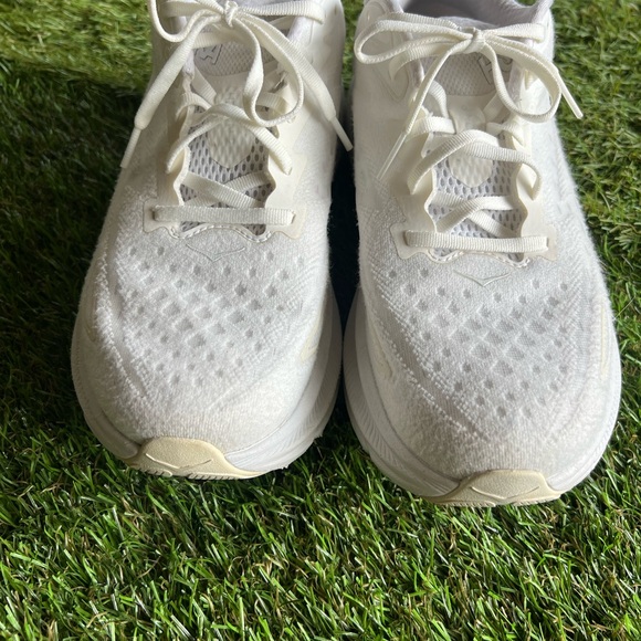 Hoka All-White Athletic Sneakers - Picture 2 of 12